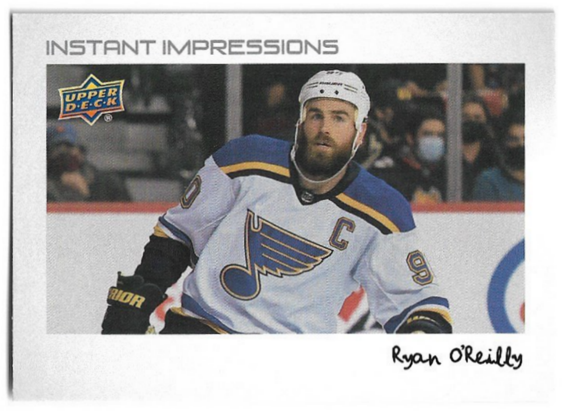 Instant Impressions RYAN O'REILLY 22-23 UD Series 2