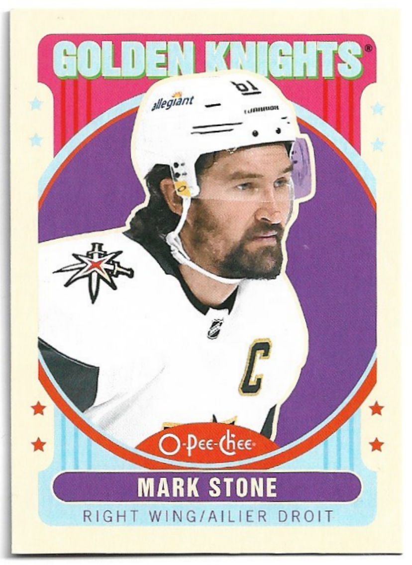 Retro MARK STONE 21-22 UD O-Pee-Chee OPC