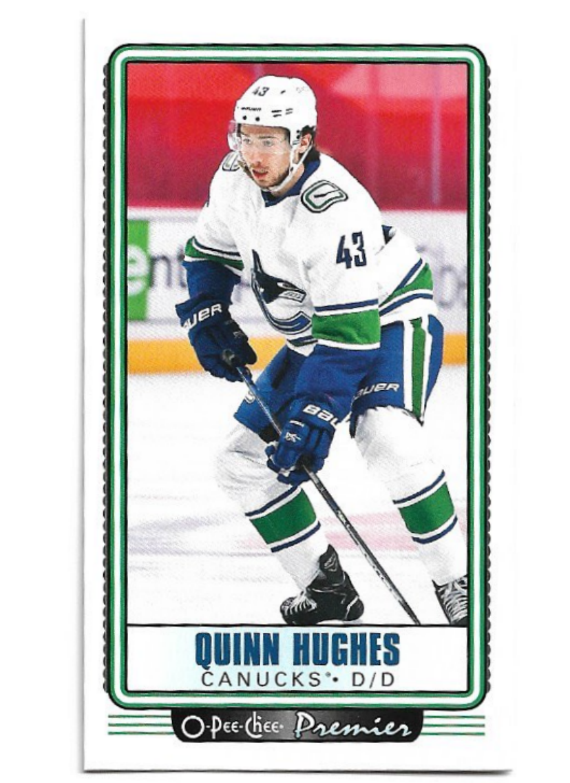 Tallboys Premier QUINN HUGHES 21-22 O-Pee-Chee OPC