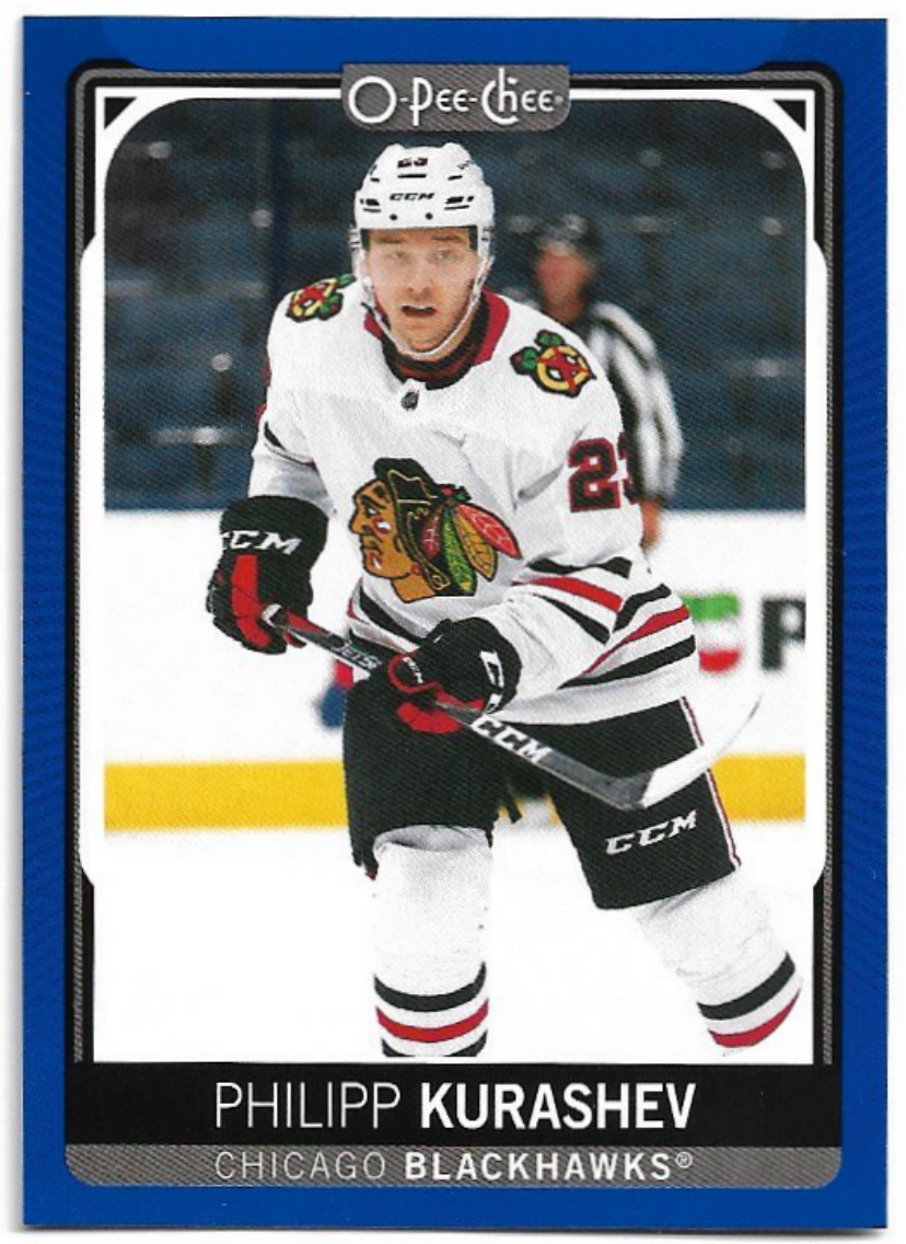 Blue Border PHILIPP KURASHEV 22-23 UD O-Pee-Chee OPC