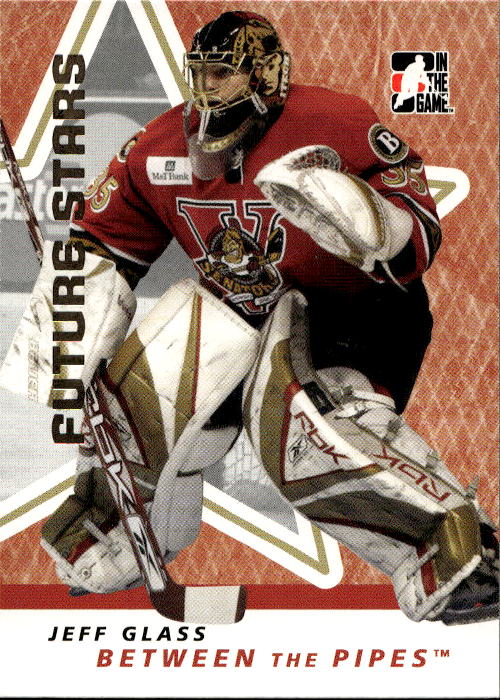 Team Canada JEFF GLASS 06-07 In the Game Between the Pipes