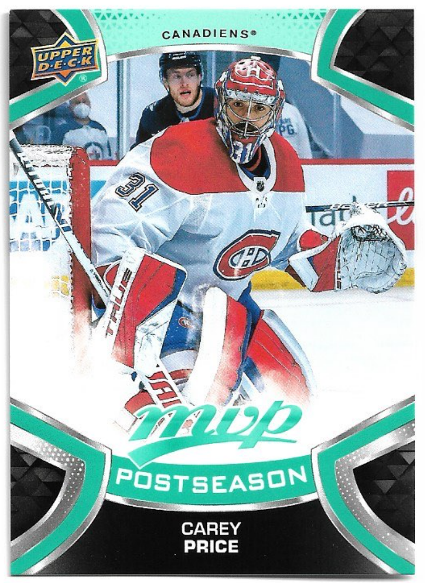 SSP Postseason Variation CAREY PRICE 21-22 UD MVP