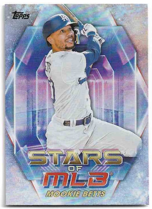 Stars of MLB MOOKIE BETTS 2023 Topps Series 1 Baseball