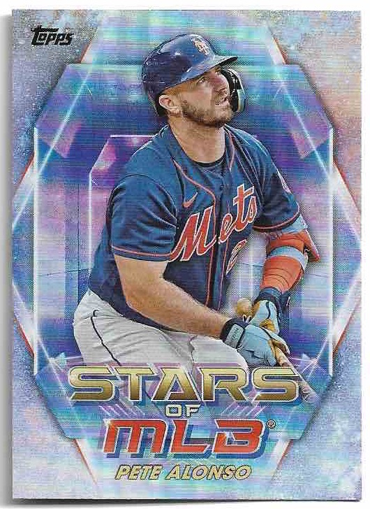 Stars of MLB PETE ALONSO 2023 Topps Series 1 Baseball