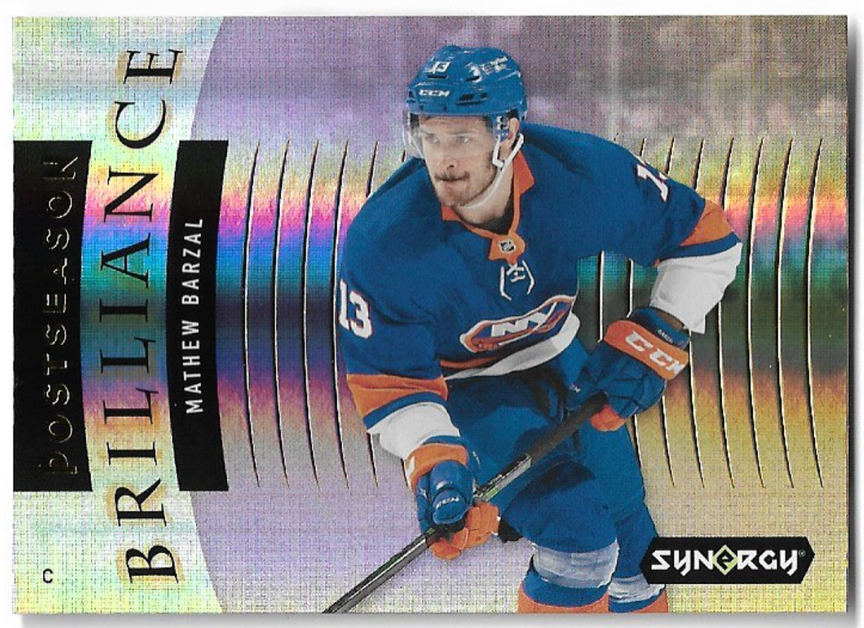 Postseason Brilliance MATHEW BARZAL 21-22 UD Synergy