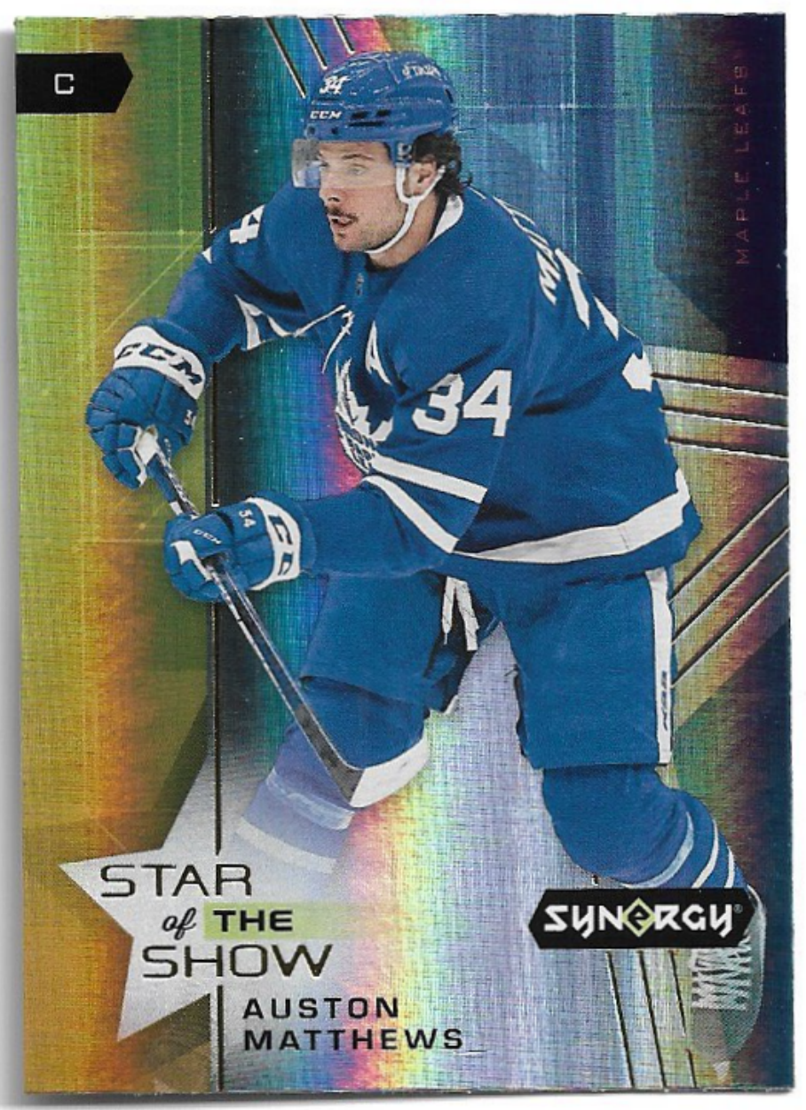 Star of the Show AUSTON MATTHEWS 21-22 UD Synergy