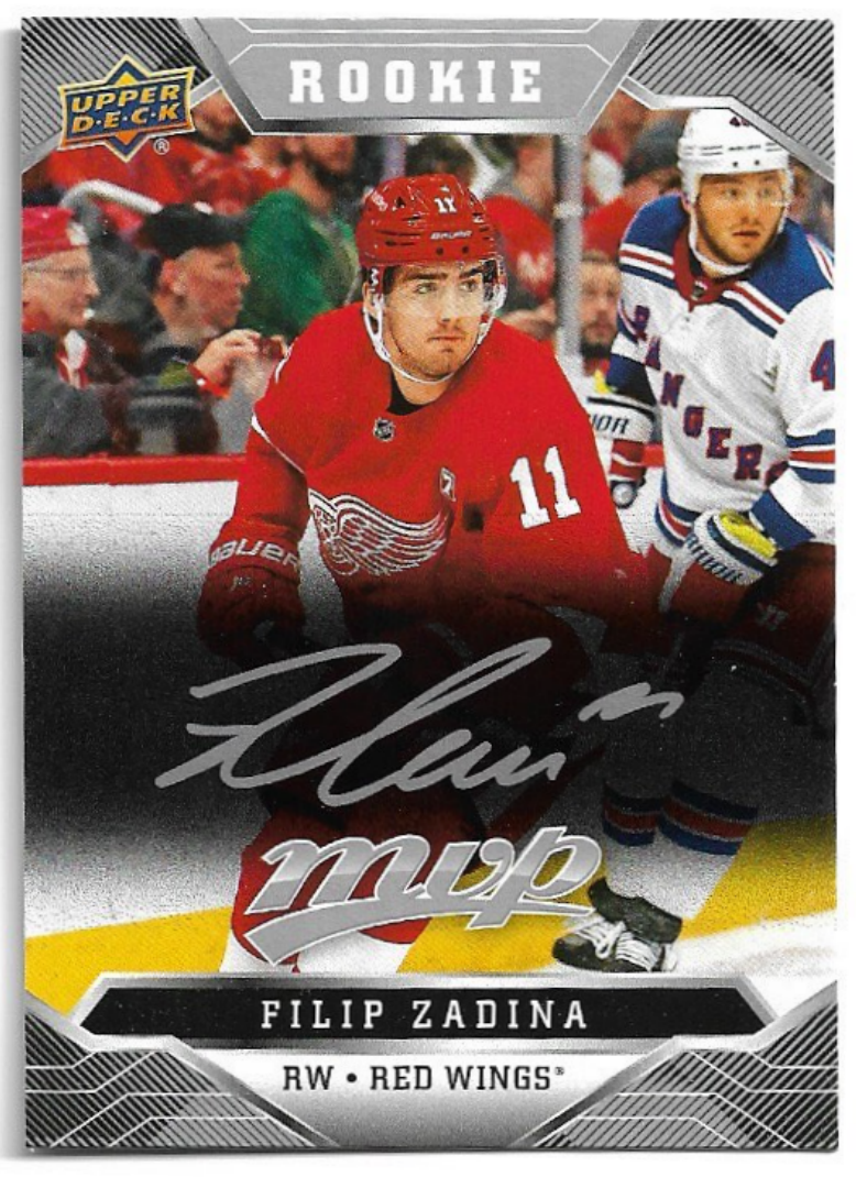 Rookie Silver Script FILIP ZADINA 19-20 UD MVP