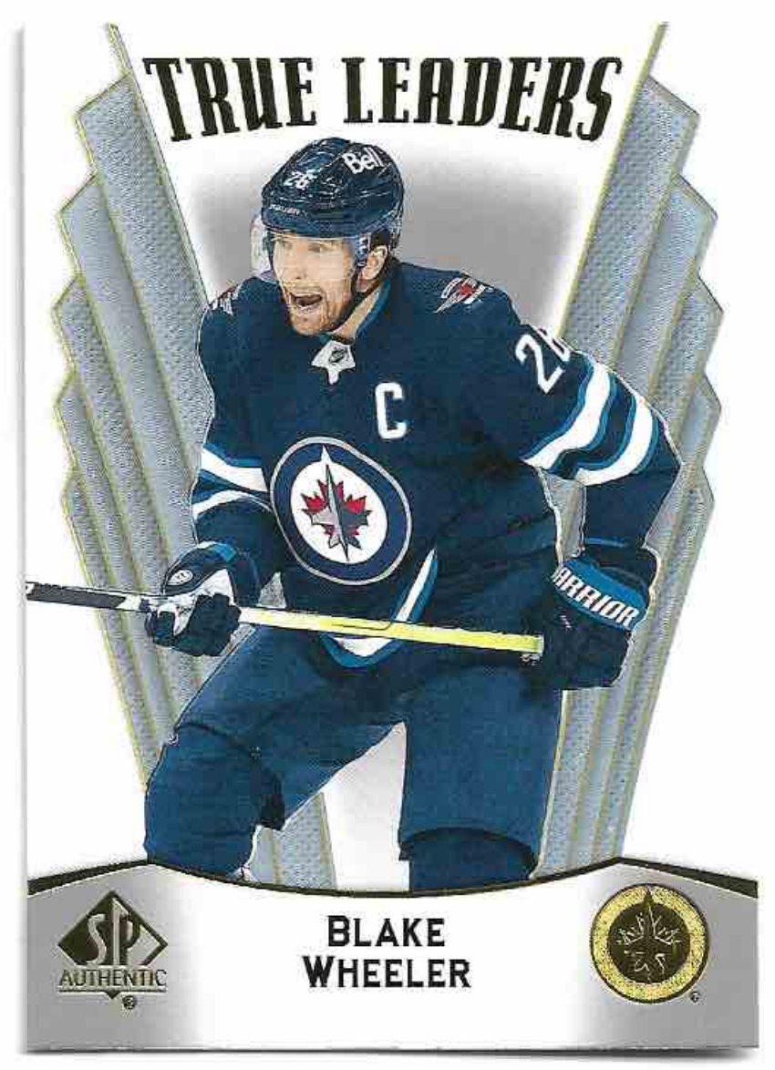 True Leaders BLAKE WHEELER 21-22 UD SP Authentic