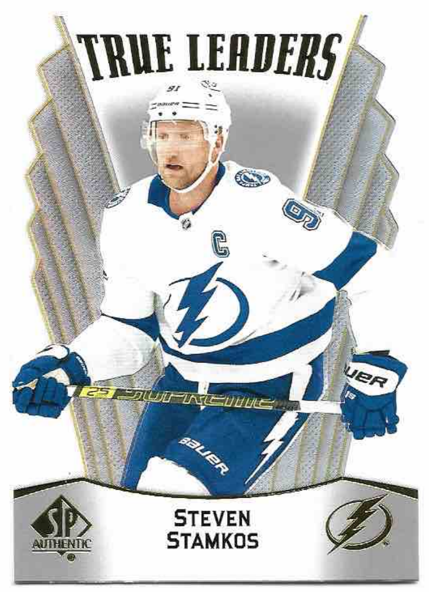 True Leaders STEVEN STAMKOS 21-22 UD SP Authentic