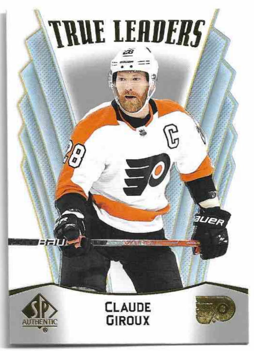 True Leaders CLAUDE GIROUX 21-22 UD SP Authentic
