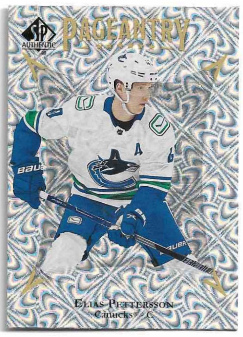Pageantry ELIAS PETTERSSON 21-22 UD SP Authentic