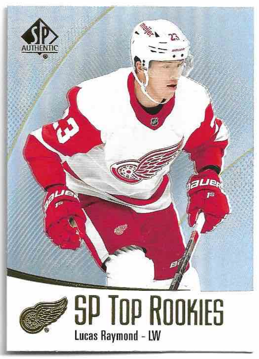 SP Top Rookies LUCAS RAYMOND 21-22 UD SP Authentic