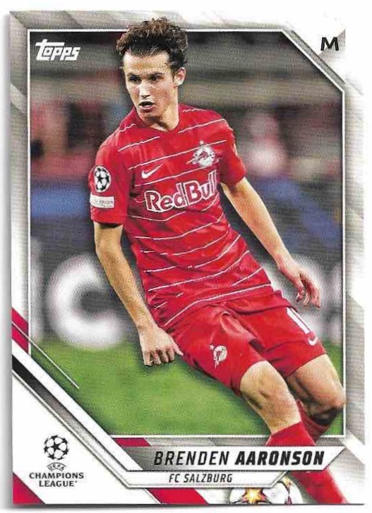 BRENDEN AARONSON 21-22 Topps UEFA Champions League