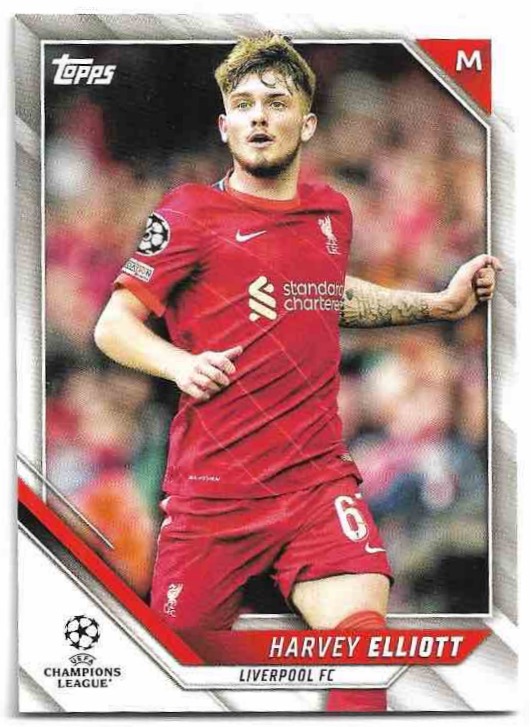 HARVEY ELLIOTT 21-22 Topps UEFA Champions League