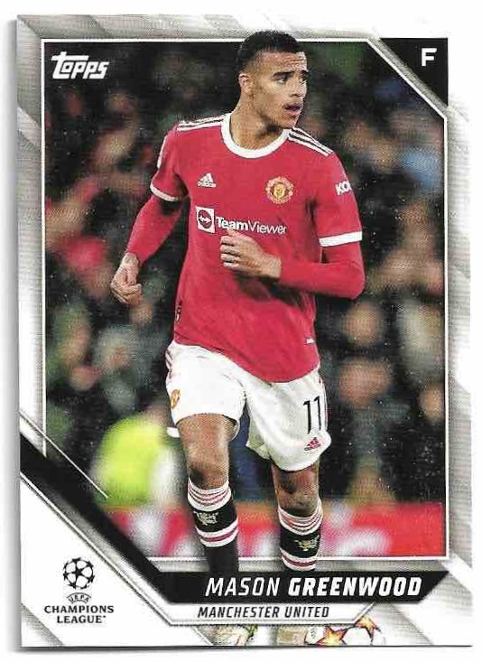 MASON GREENWOOD 21-22 Topps UEFA Champions League