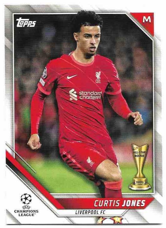 CURTIS JONES 21-22 Topps UEFA Champions League