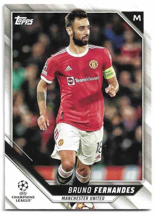 BRUNO FERNANDES 21-22 Topps UEFA Champions League