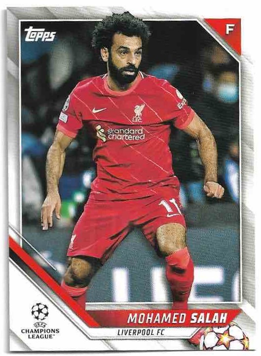 MOHAMED SALAH 21-22 Topps UEFA Champions League