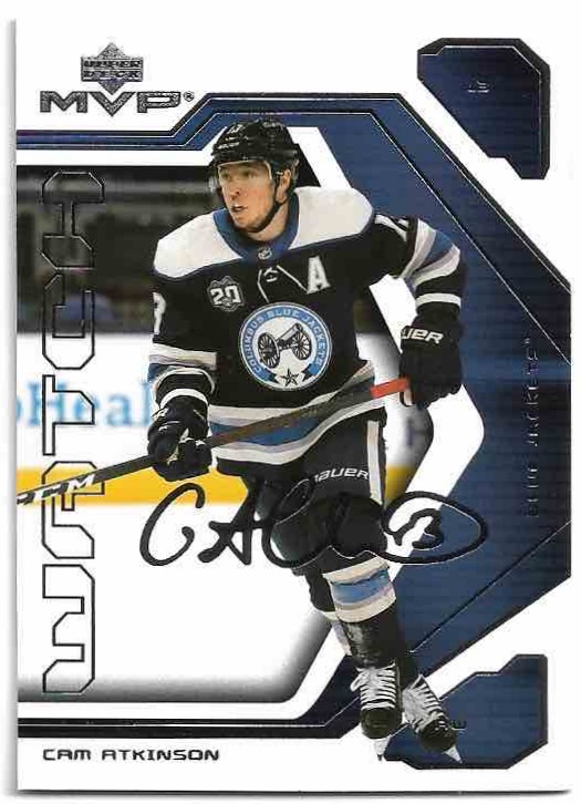 20th Anniversary MVP Watch CAM ATKINSON 21-22 UD MVP