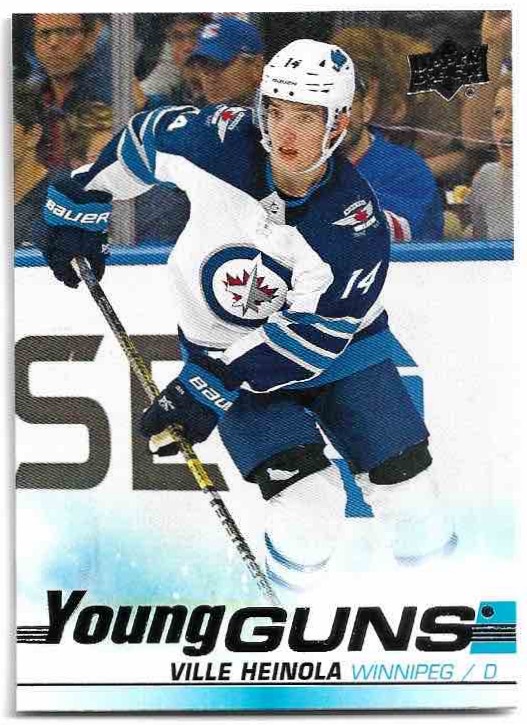 Rookie Young Guns VILLE HEINOLA 19-20 UD Series 1