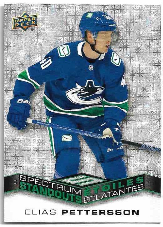 Spectrum Standouts ELIAS PETTERSSON 22-23 UD Tim Hortons Collector's Series