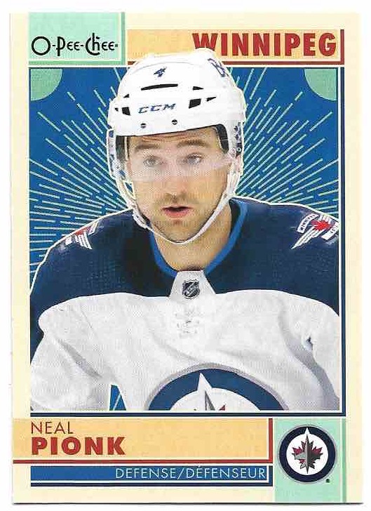 Retro NEAL PIONK 22-23 UD O-Pee-Chee OPC