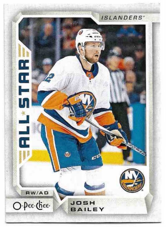 All-Star JOSH BAILEY 18-19 UD O-Pee-Chee OPC