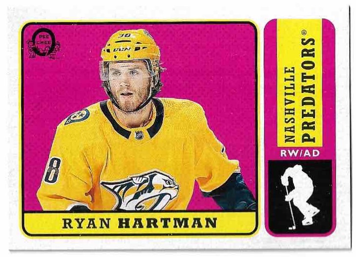 Retro RYAN HARTMAN 18-19 UD O-Pee-Chee OPC