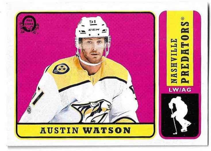 Retro AUSTIN WATSON 18-19 UD O-Pee-Chee OPC