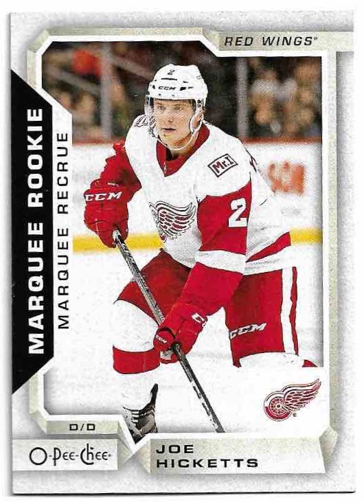 Marquee Rookie JOE HICKETTS 18-19 UD O-Pee-Chee OPC