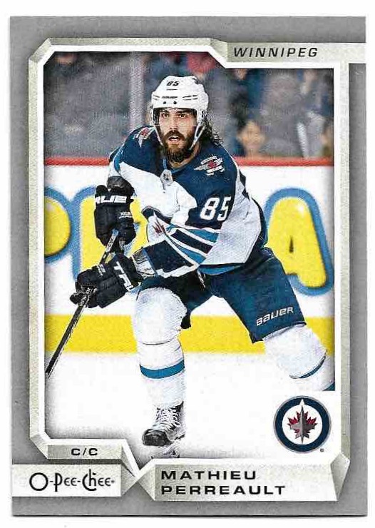 Silver MATHIEU PERREAULT 18-19 UD O-Pee-Chee OPC