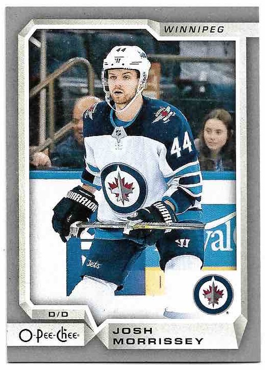 Silver JOSH MORRISSEY 18-19 UD O-Pee-Chee OPC