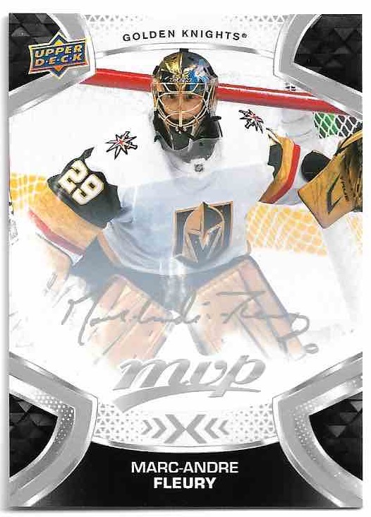 Silver Script MARC-ANDRE FLEURY 21-22 UD MVP
