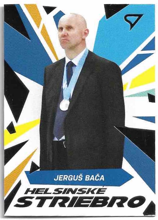Helsinské Striebro JERGUŠ BAČA 2023 SportZoo Hokejové Slovensko