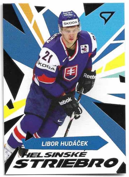 Helsinské Striebro LUBOR HUDÁČEK 2023 SportZoo Hokejové Slovensko