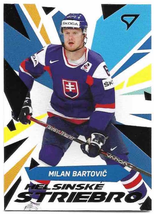 Helsinské Striebro MILAN BARTOVIČ 2023 SportZoo Hokejové Slovensko