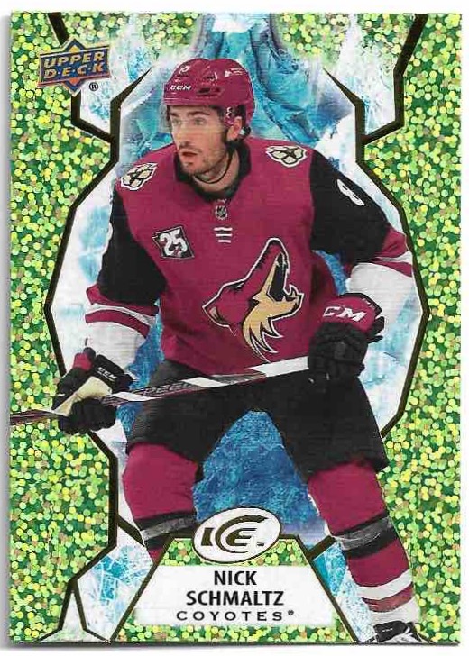 Green NICK SCHMALTZ 21-22 UD Ice