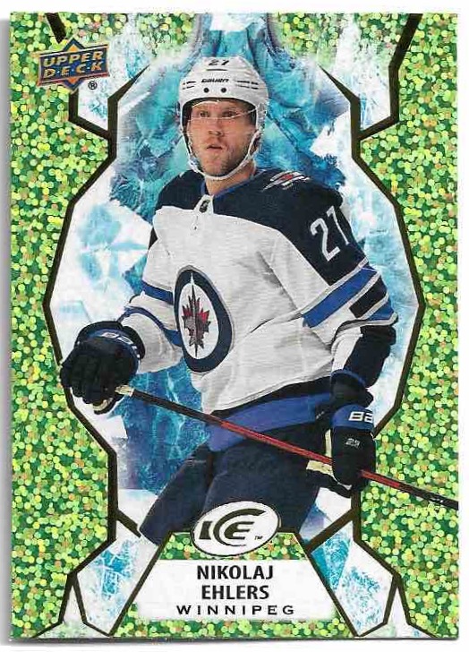 Green NIKOLAJ EHLERS 21-22 UD Ice
