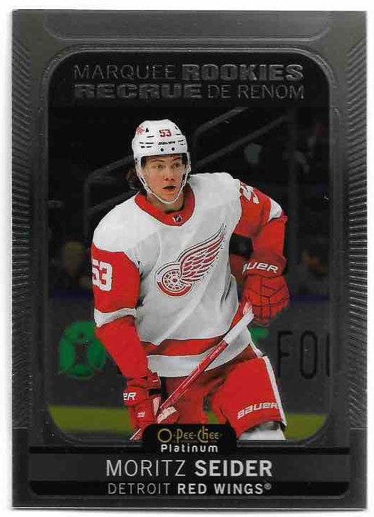 Marquee Rookies MORITZ SEIDER 21-22 UD O-Pee-Chee OPC Platinum