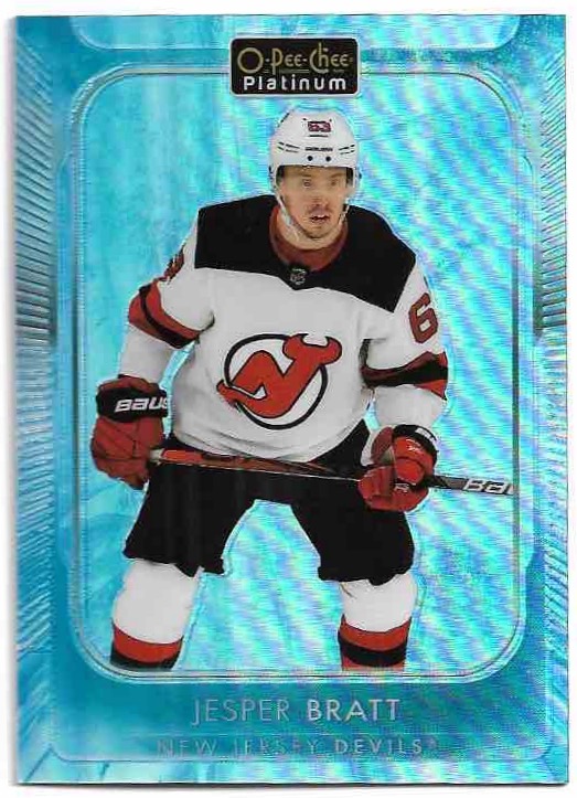 Arctic Freeze JESPER BRATT 21-22 UD O-Pee-Chee OPC Platinum /99