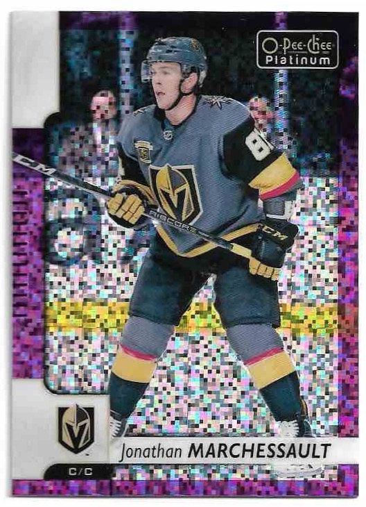 Violet Pixels JONATHAN MARCHESSAULT 17-18 UD O-Pee-Chee OPC Platinum