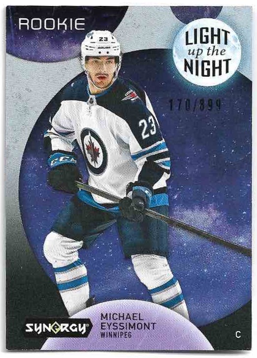 Rookie Light up the Night MICHAEL EYSSIMONT 22-23 UD Synergy /899