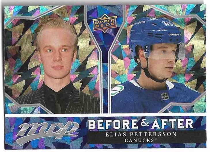 Before and After ELIAS PETTERSSON 21-22 MVP