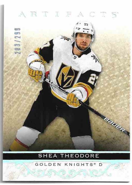 Stars Silver Spectrum SHEA THEODORE 21-22 UD Artifacts /299