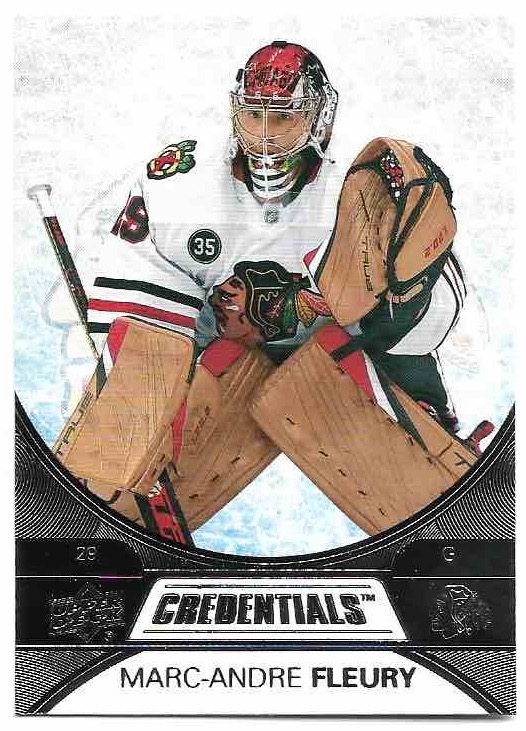 MARC-ANDRE FLEURY 21-22 UD Credentials