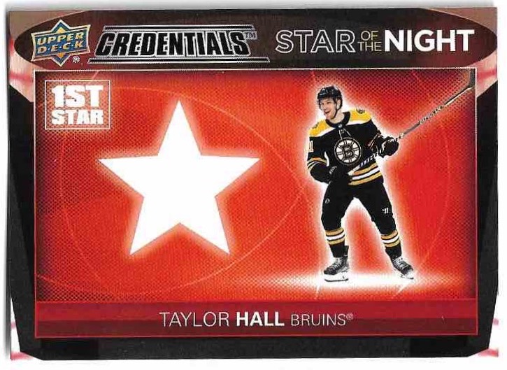 Star of the Night TAYLOR HALL 21-22 UD Credentials