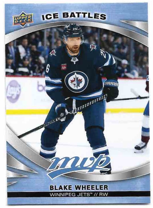 Ice Battles BLAKE WHEELER 23-24 UD MVP