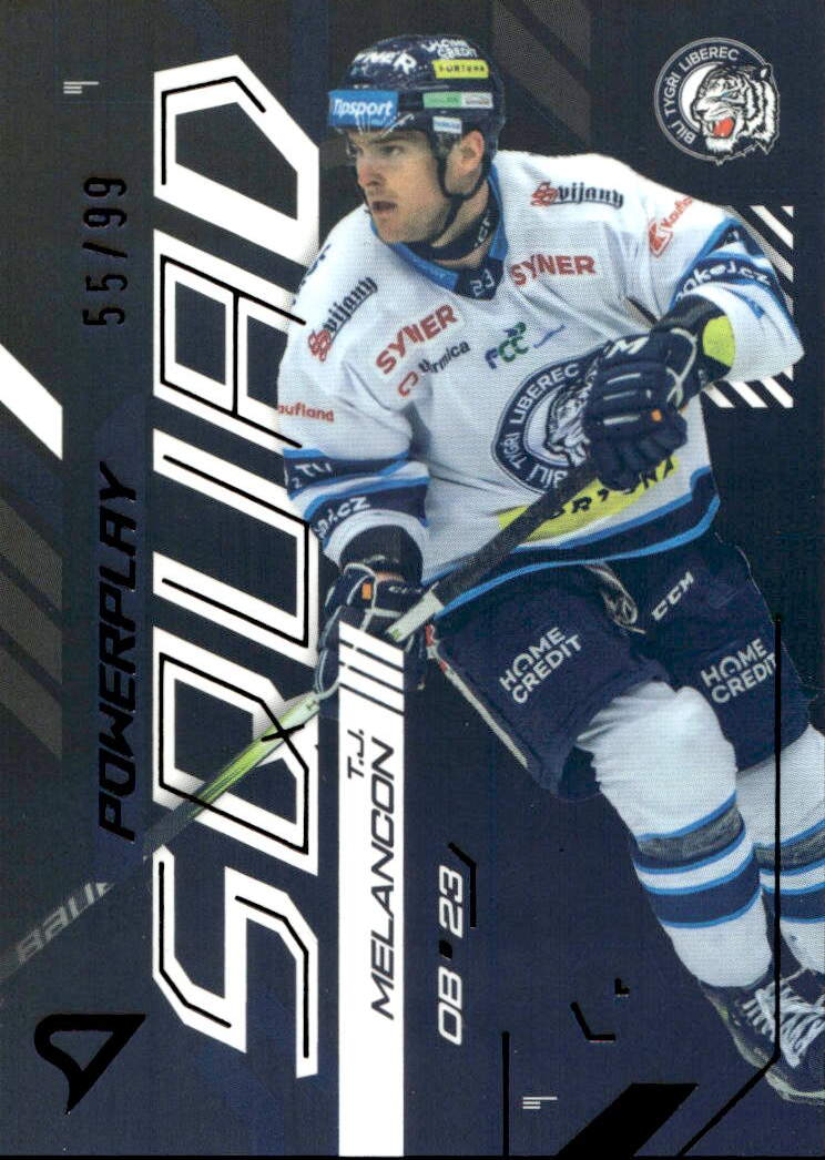 Black Rainbow Powerplay Squad T.J. MELANCON 24-25 SportZoo ELH Serie 2 /99