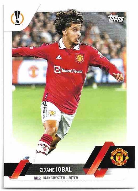 ZIDANE IQBAL 22-23 Topps UEFA Club Competitions