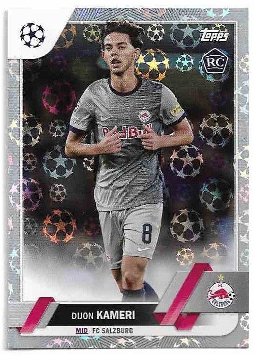 Rookie Starball Foil DIJON KAMERI 22-23 Topps UEFA Club Competitions